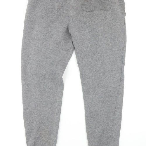 11 Degrees Men's Grey Jogger Trousers Size S