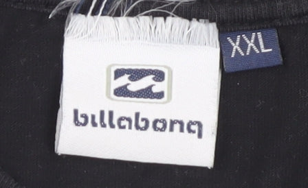 Billabong Men's Black Graphic Print T-Shirt 2XL