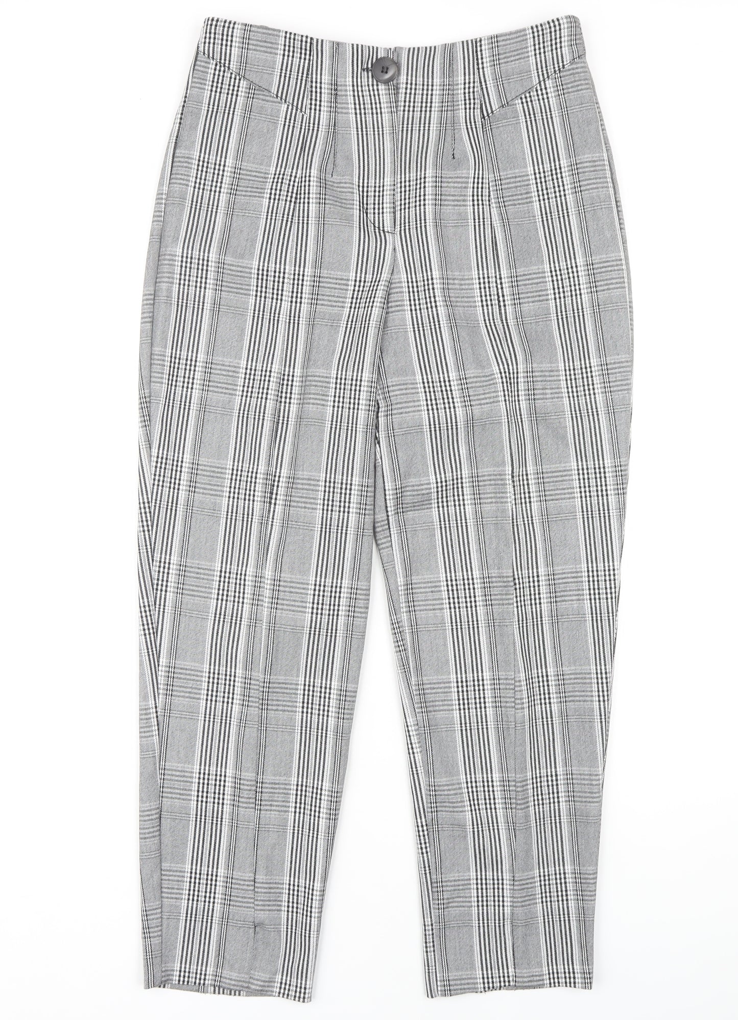 River Island Women's Checked Trousers Size 12