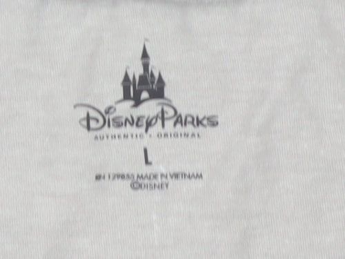 Disney Parks Women's Grey T-Shirt L - Mickey Mouse