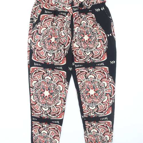 River Island Women's Multicoloured Cropped Trousers