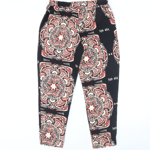 River Island Women's Multicoloured Cropped Trousers