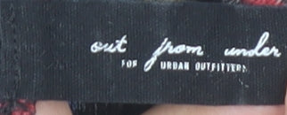 Out From Under Unisex Multicoloured Striped Long Sleeve T-Shirt S