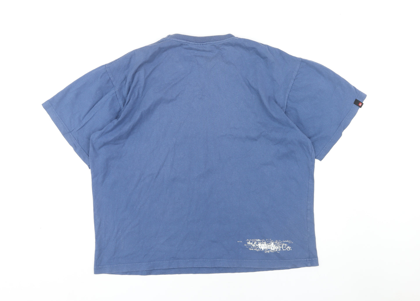 Quiksilver Men's Blue 2XL Graphic T-Shirt