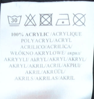 Brave Soul Women's Black Roll Neck Cable-Knit Jumper Size 14