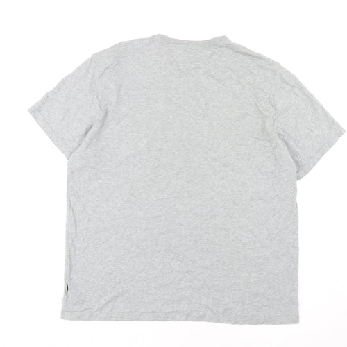 Converse Men's Grey Crew Neck XL T-Shirt