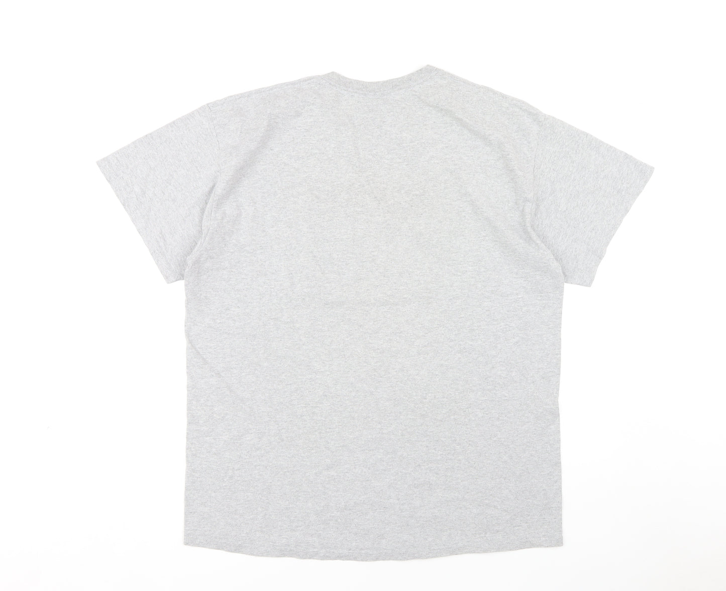 Thrasher Men's Grey L Skate T-Shirt with Logo
