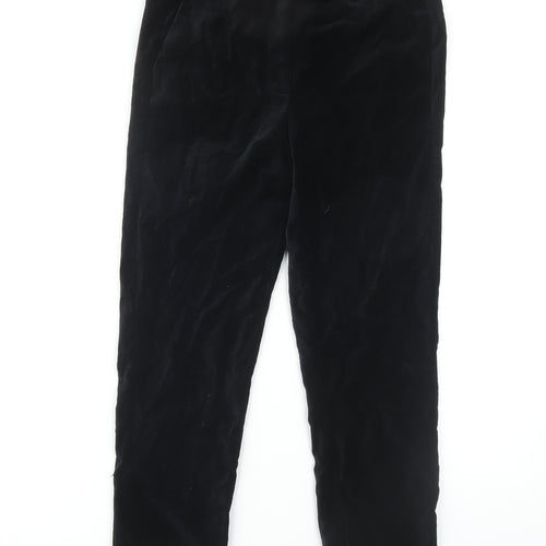 Marks and Spencer Women's Black Regular Fit Trousers