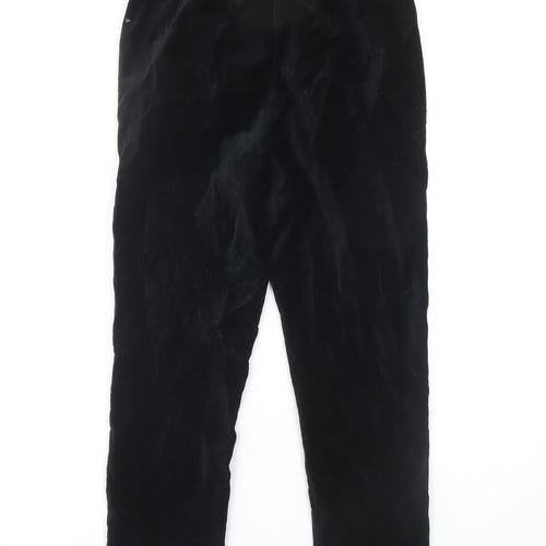 Marks and Spencer Women's Black Regular Fit Trousers