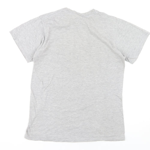 Batman T-Shirt Medium Grey Short Sleeve Comic Print