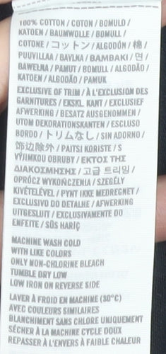 Abercrombie & Fitch Blue Crew Neck Women's T-Shirt L