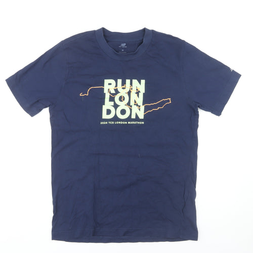 New Balance Men's Blue Sports T-Shirt M