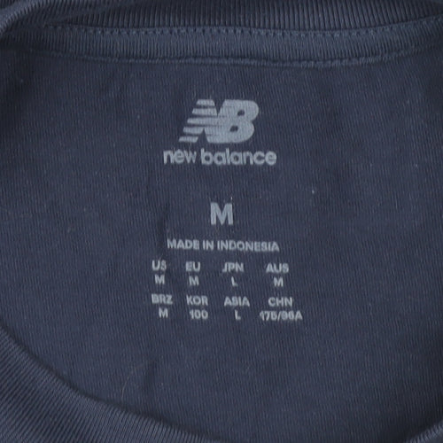 New Balance Men's Blue Sports T-Shirt M