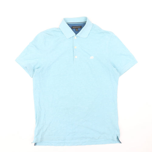 Banana Republic Men's Blue Polo Shirt, Size S, Casual Short Sleeve
