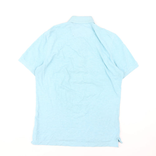 Banana Republic Men's Blue Polo Shirt, Size S, Casual Short Sleeve