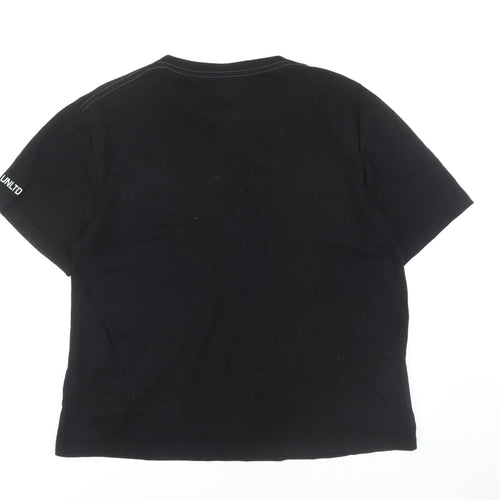 NYC UNLTD Men's Black Graphic Print T-Shirt L