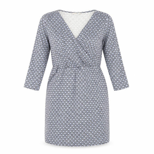 Front view of Boden Women's Multicoloured 10P Geometric Dress