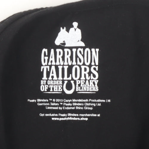Garrison Tailors Men's XL Black Peaky Blinders T-Shirt