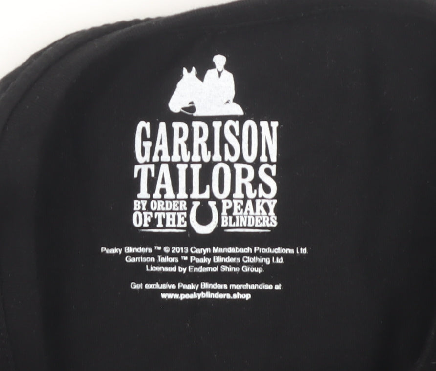 Garrison Tailors Men's XL Black Peaky Blinders T-Shirt