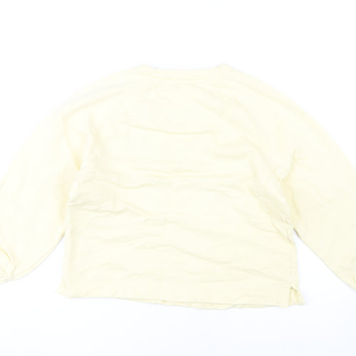 Toast Women's Ivory Pullover Sweatshirt - S, Regular Fit