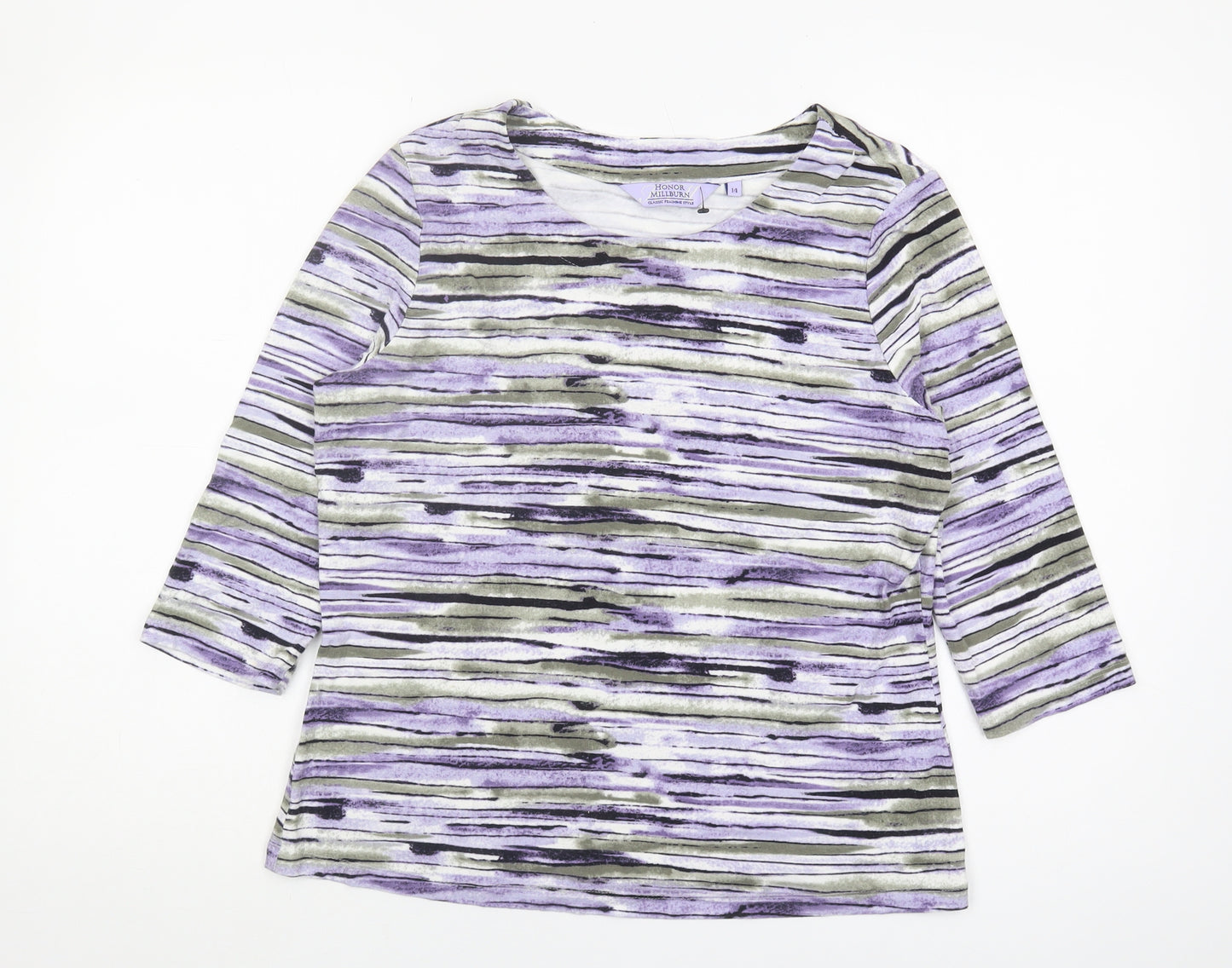 Honor Millburn Women's Multicoloured Top, Size 14