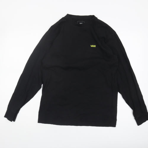 Vans Men's Black M Classic Long Sleeve T-Shirt
