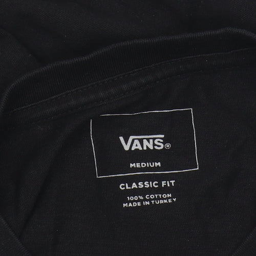 Vans Men's Black M Classic Long Sleeve T-Shirt