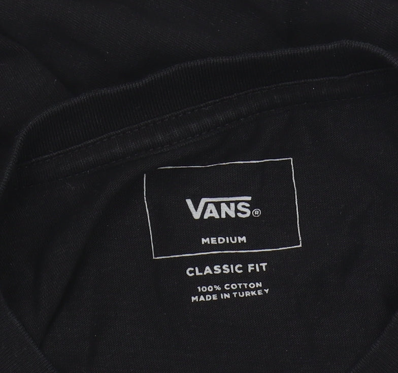 Vans Men's Black M Classic Long Sleeve T-Shirt