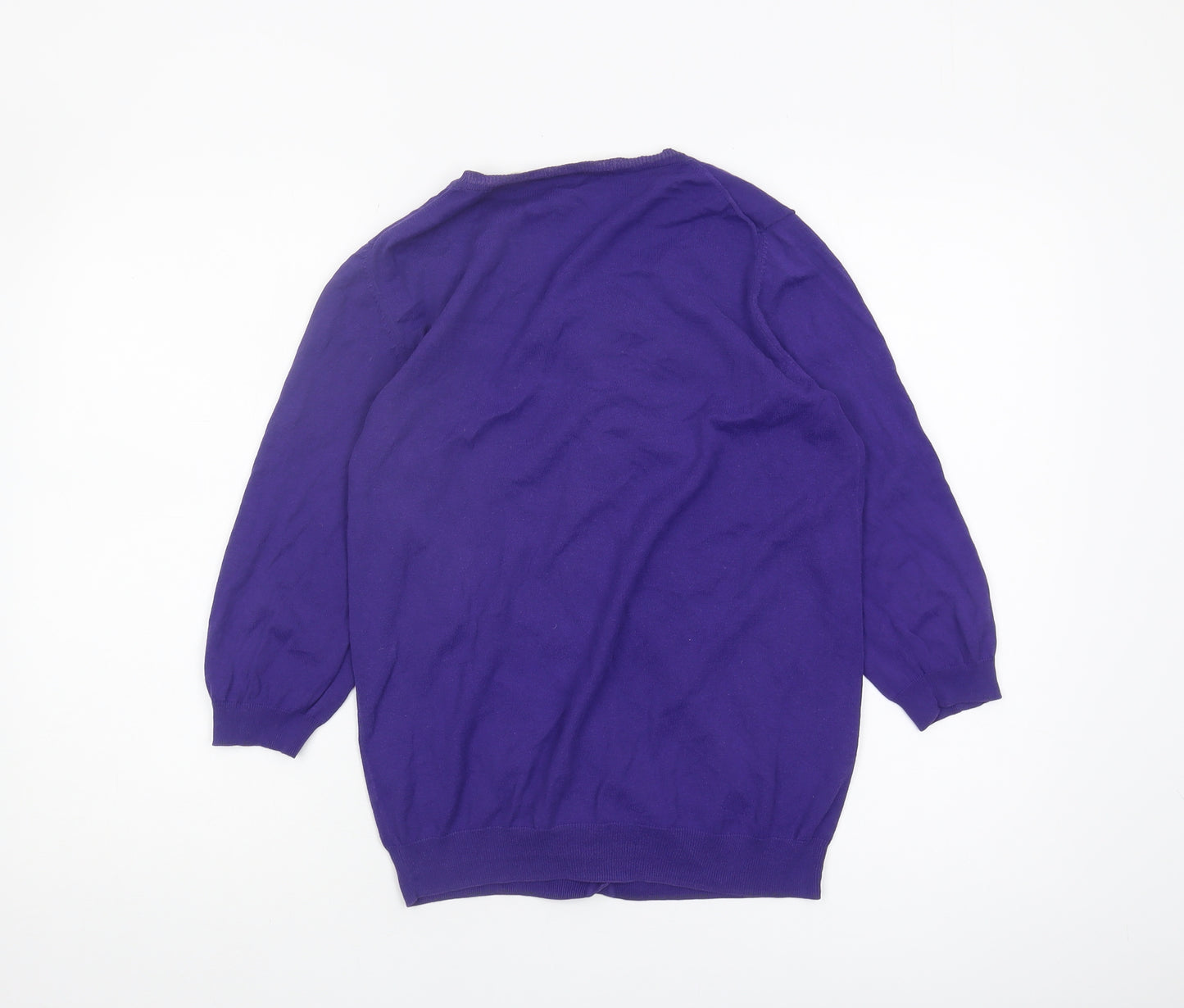 Uniqlo Women's Purple Cardigan M, Button Front