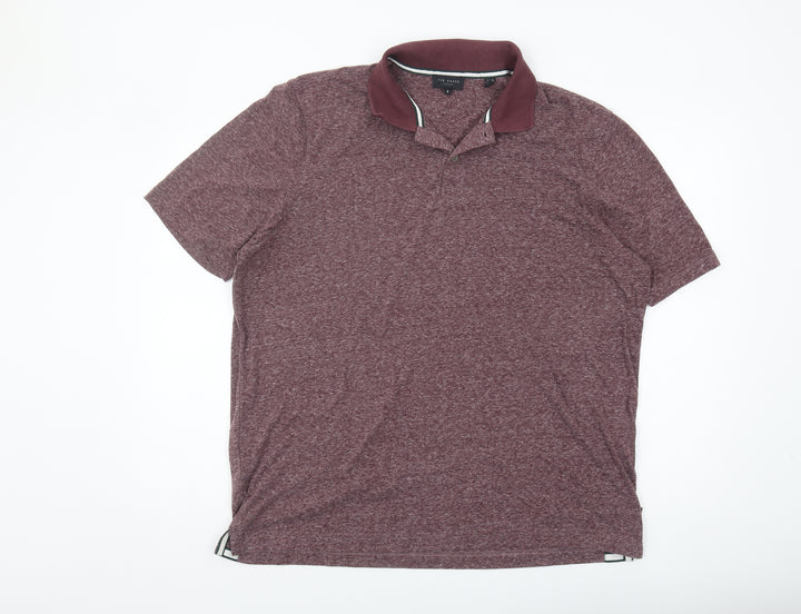 Ted Baker Men's Purple 6XL Polo Shirt