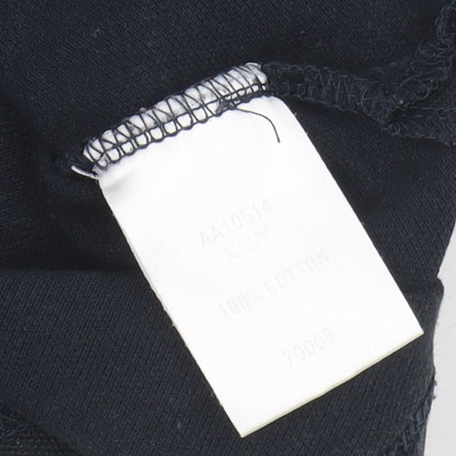 Cotton Traders Men's Black Polo Shirt Size S