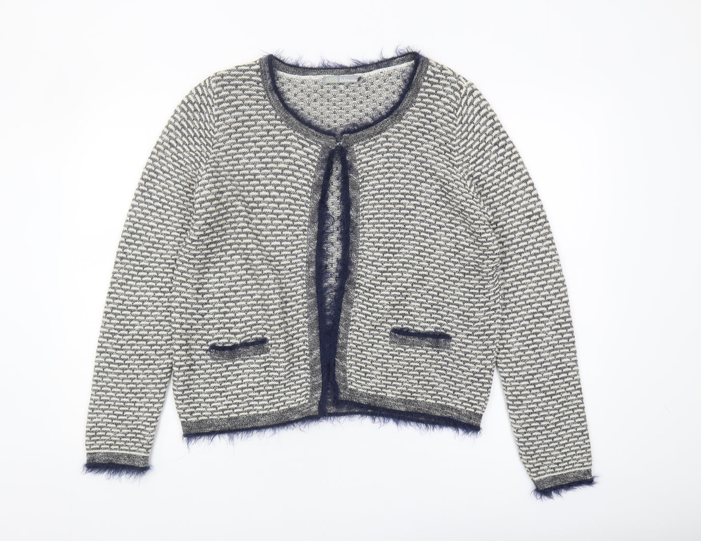 Marks and Spencer Women's Multicoloured Cardigan, Size 14