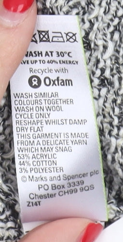 Marks and Spencer Women's Multicoloured Cardigan, Size 14