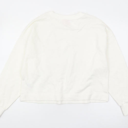 Next Coca-Cola Women's White Sweatshirt Size 16