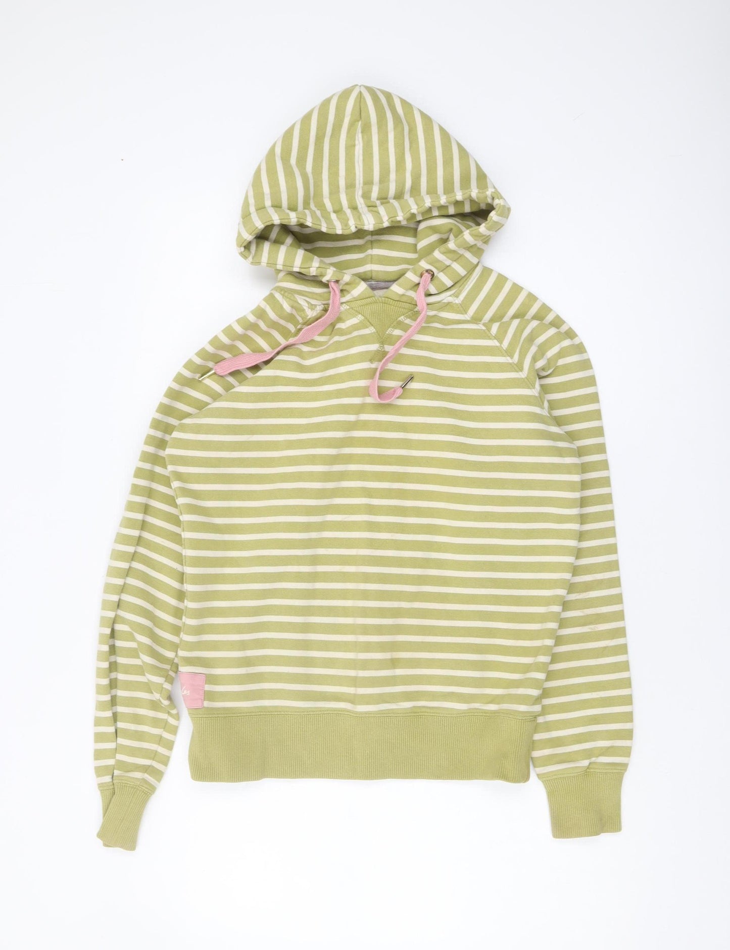 Joule Lifestyle Women's Green Striped Hoodie - UK 10