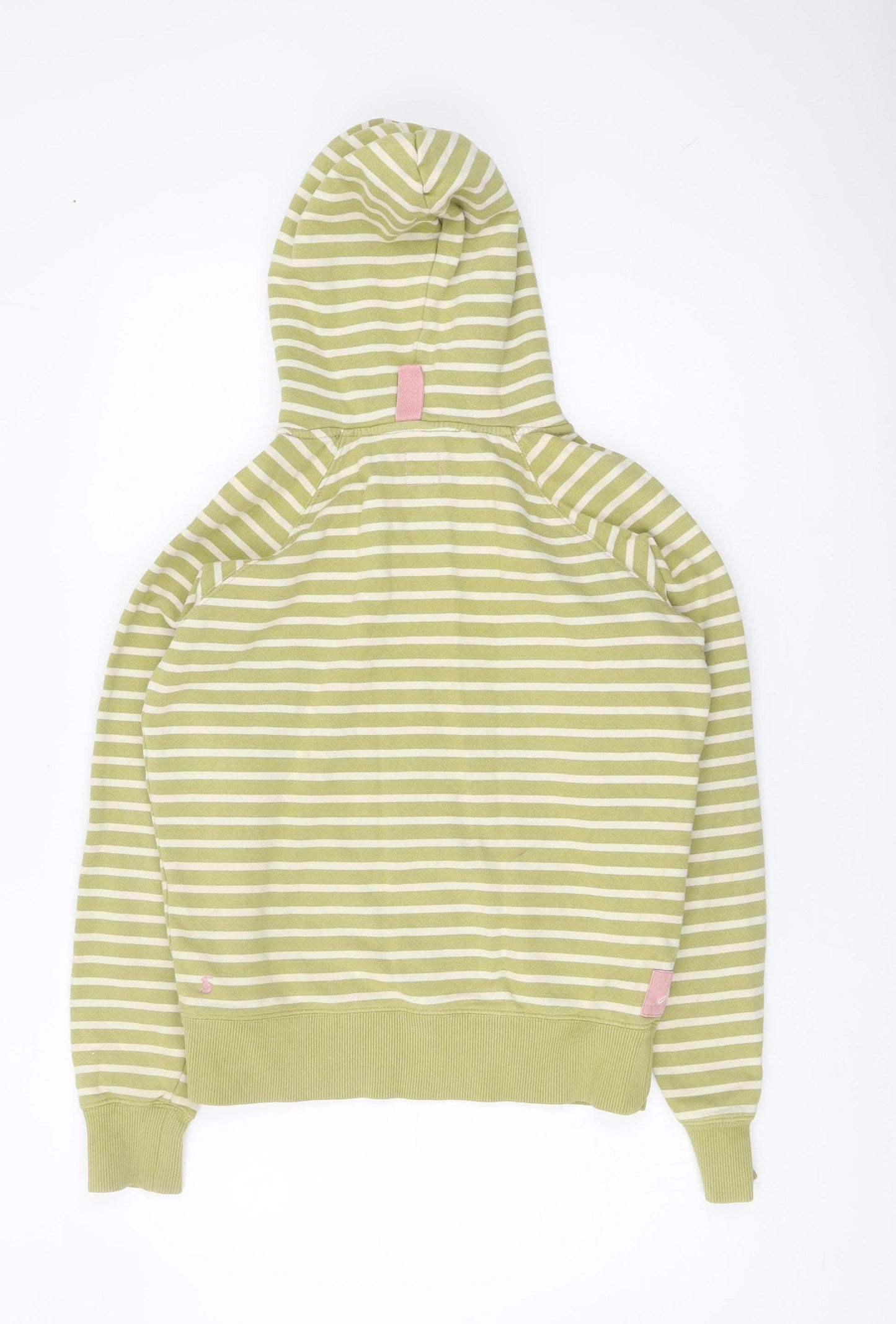 Joule Lifestyle Women's Green Striped Hoodie - UK 10