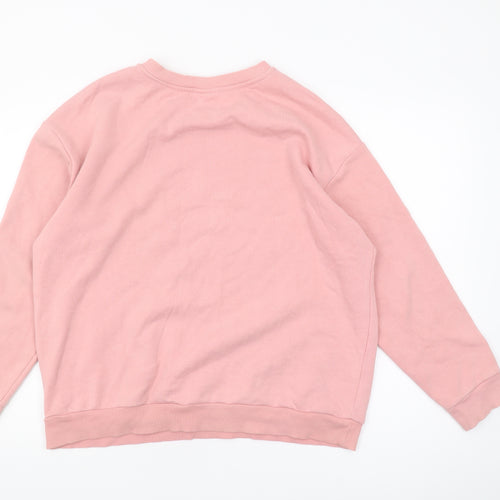 Disney at George Pink Sweatshirt Women M Cartoons