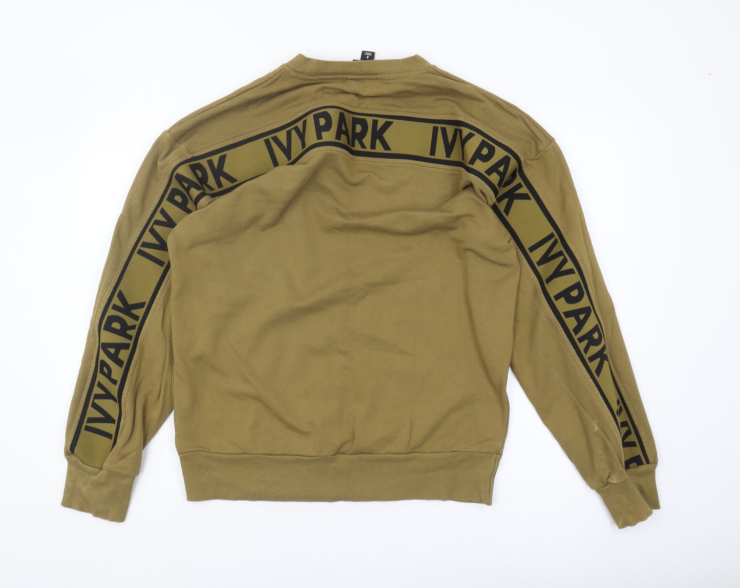 Ivy Park Unisex Green Small Pullover Sweatshirt Logo Print