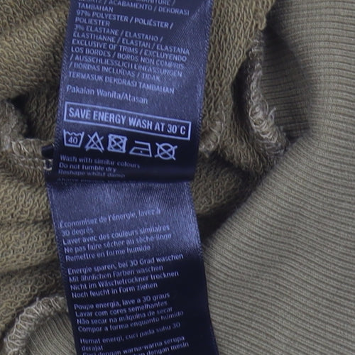 Ivy Park Unisex Green Small Pullover Sweatshirt Logo Print