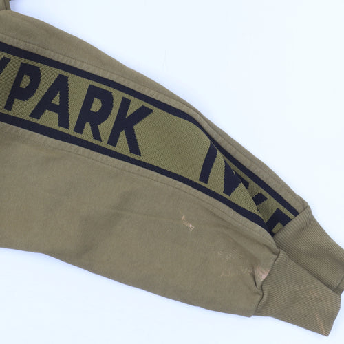 Ivy Park Unisex Green Small Pullover Sweatshirt Logo Print