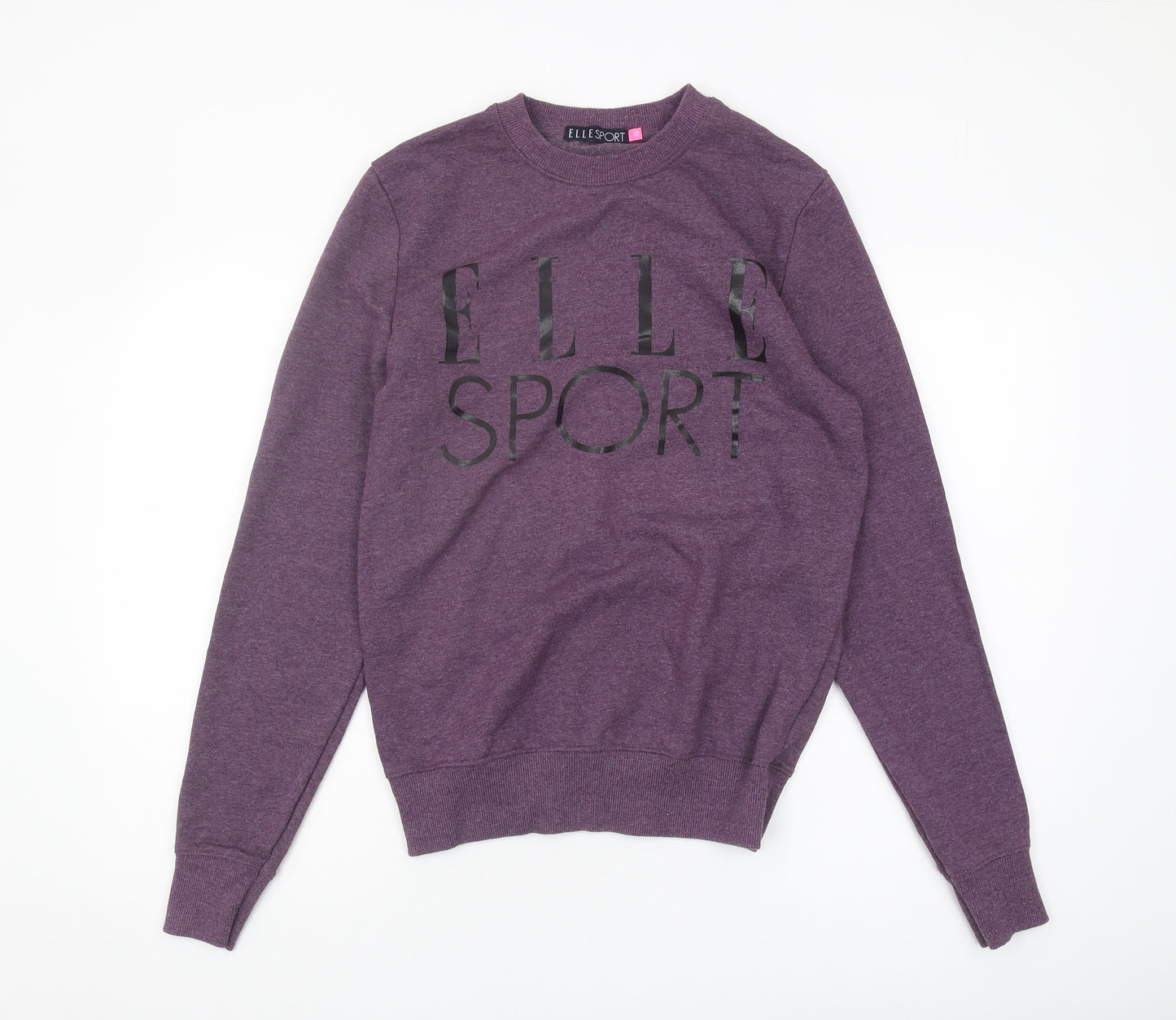 ELLE SPORT Women's Purple Pullover Sweatshirt Size 10