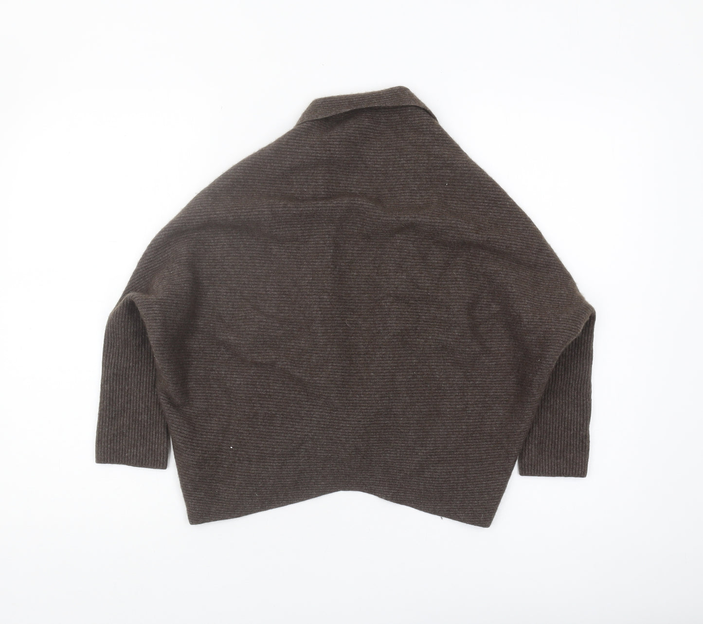 Uniqlo Women's Brown Open Front Cardigan, XS, Cashmere