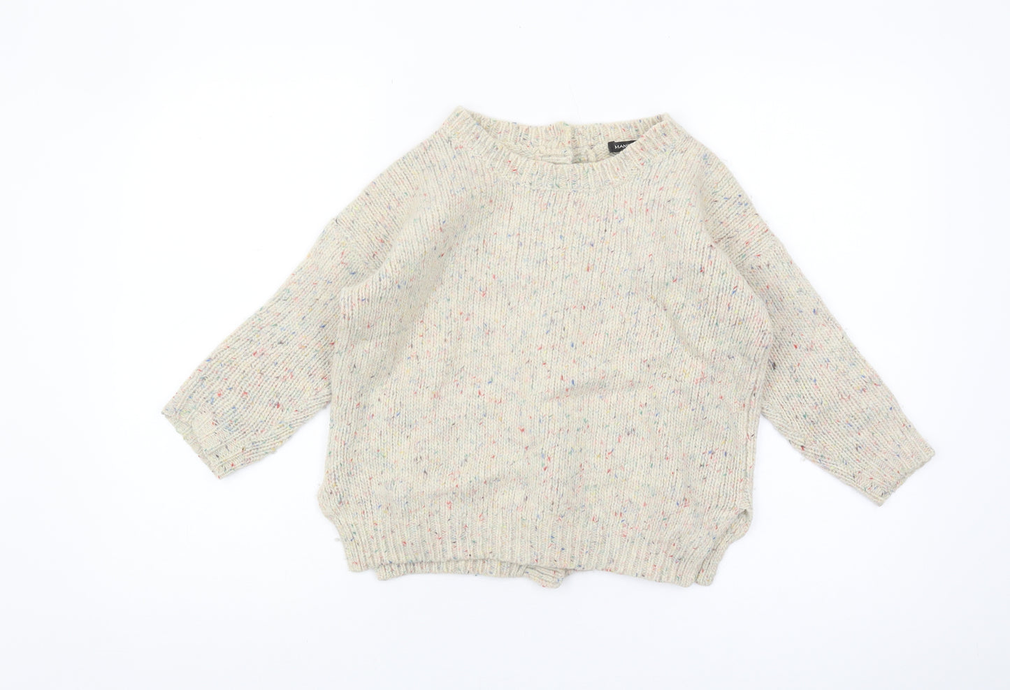 Mango Women's Multicoloured Knit Jumper, Size 8
