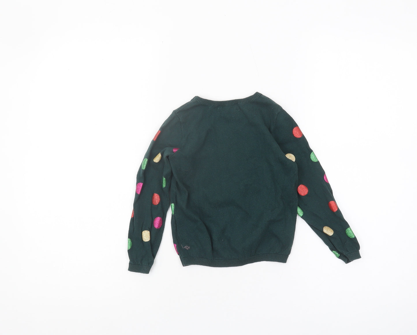 H&M Girls Multicoloured Polka Dot Pullover Jumper, 3-4 Years