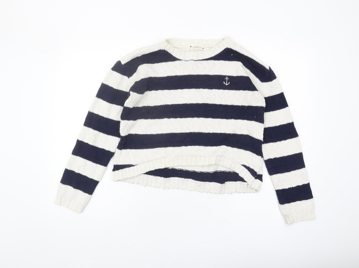 Blonde + Blonde Women's Multicoloured Pullover Jumper, Size 12
