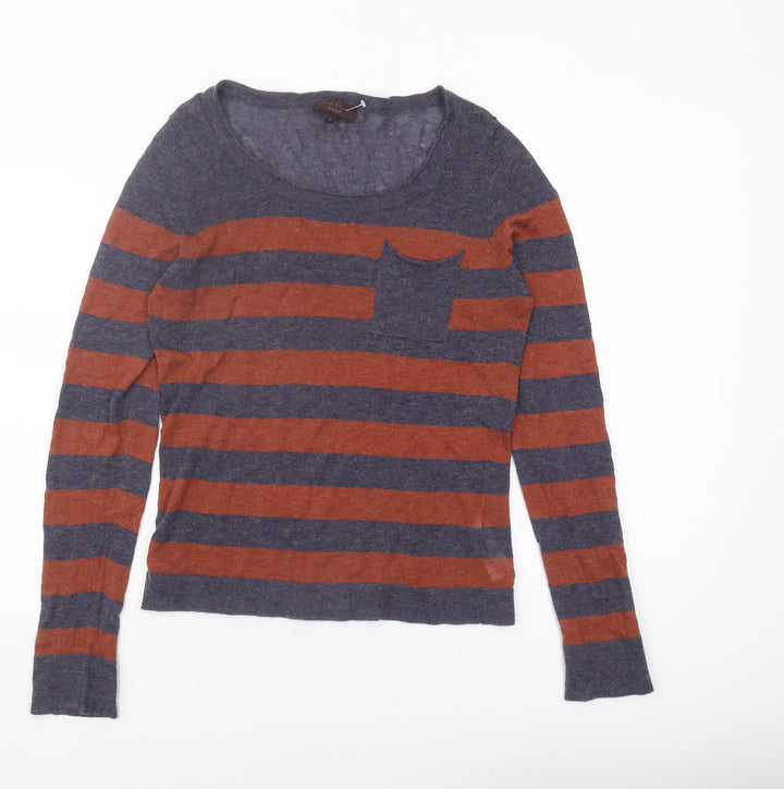 Great Plains Women's Multicoloured Striped Pullover M