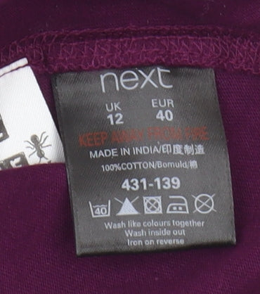 Next Women's Purple Music T-Shirt Size 12