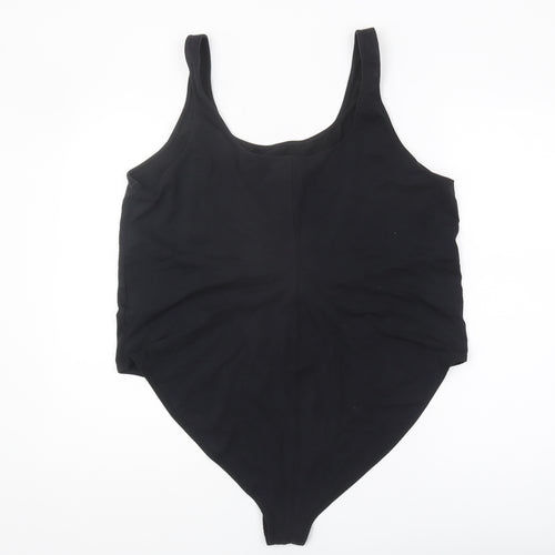 Nike Women's Black Leotard 2XL Cotton Blend Athletic