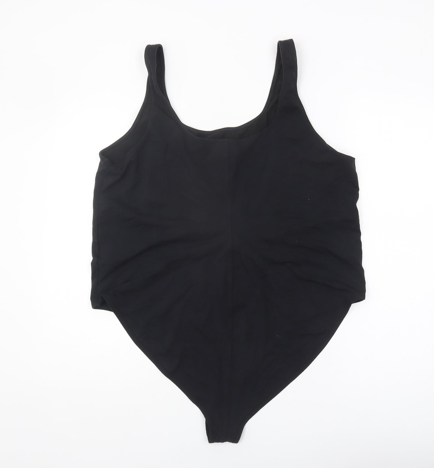 Nike Women's Black Leotard 2XL Cotton Blend Athletic