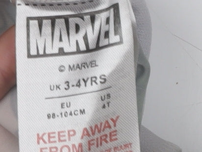 Marvel Boys Rash Guard, Red Multicoloured, 3-4 Years, Superhero